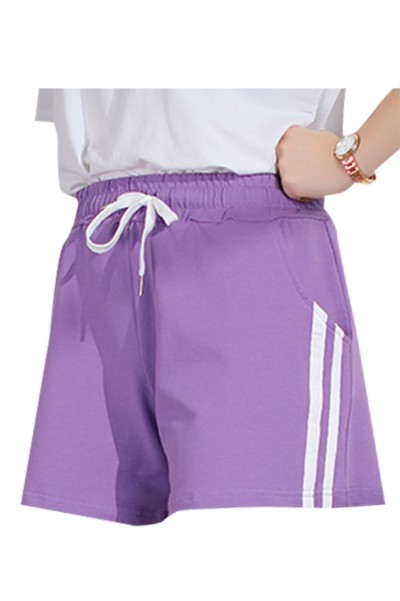 Sports Hot Pants Women's Shorts Summer Outer Wear Pure Cotton Wide Legs Loose Large Size Thin Casual High Waist Running Home Pajama Pants Sports Hot Pants Sports Wide Pants Breathable Sports Pants SKSP032 detail view-12